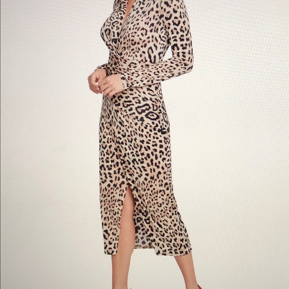 RACHEL RACHEL ROY SEXY WRAP DRESS - Picture 3 of 5